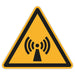 Schild Warnzeichen 150mm - DIN EN ISO 7010 - ASR A1.3 - Für Innen und Aussen - 15cm - PVC Aufkleber - selbstklebend becline