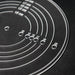 Zentrierplatte für Tortendübel - Tortenstützen - Etagentorten - Zentrierhilfe becline